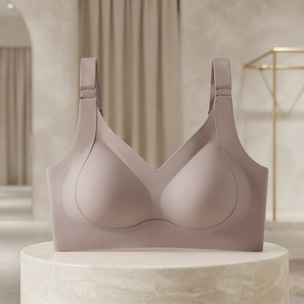 The Flow of Healing High-Coverage Yoga Bra