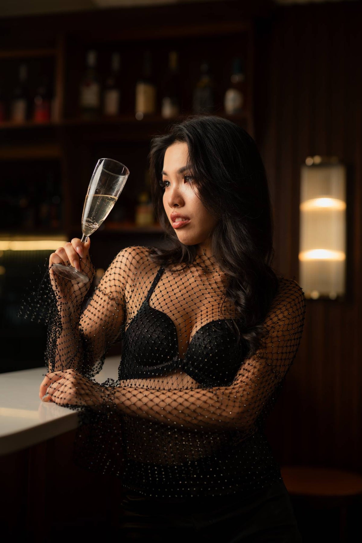 The Night Out Whisper Deep V Functional Bra